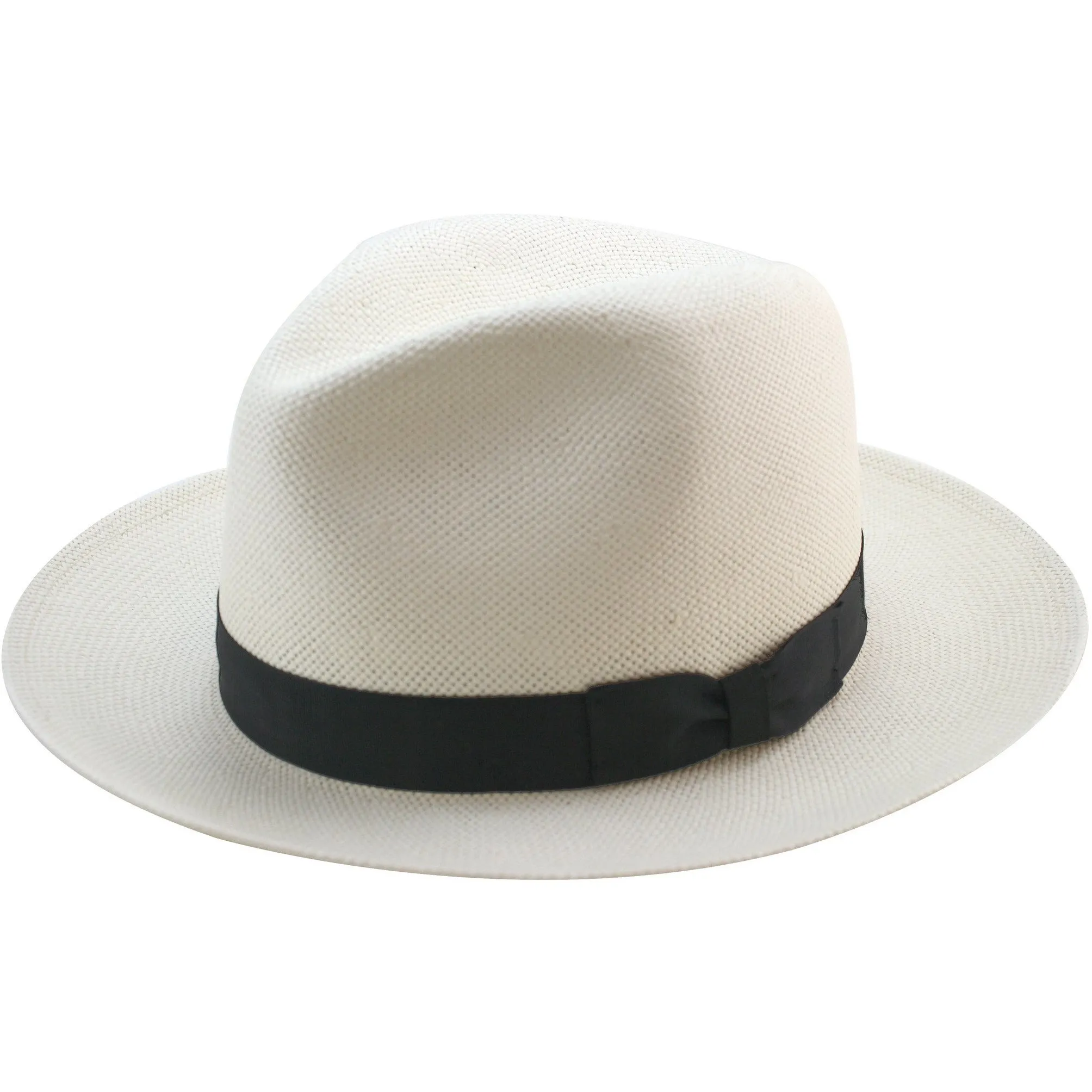 Millennium Shantung Panama Fedora by Levine Hat Co.