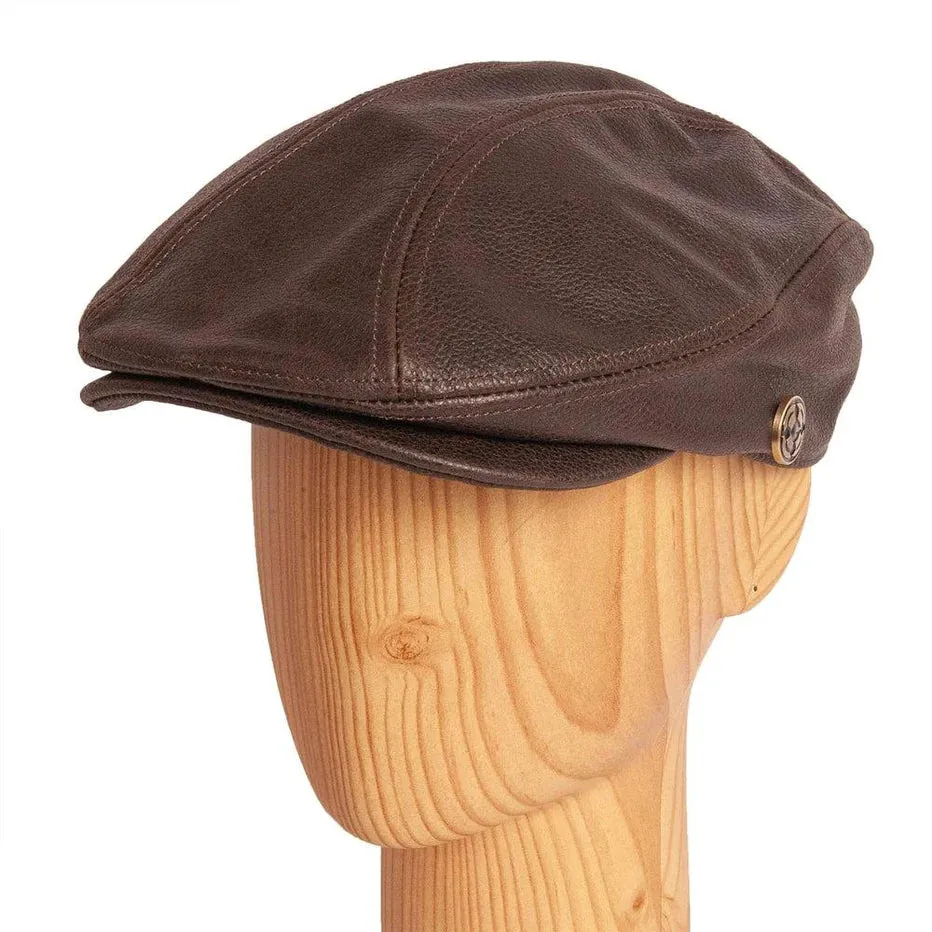 Napa Leather Cap by American Hat Makers