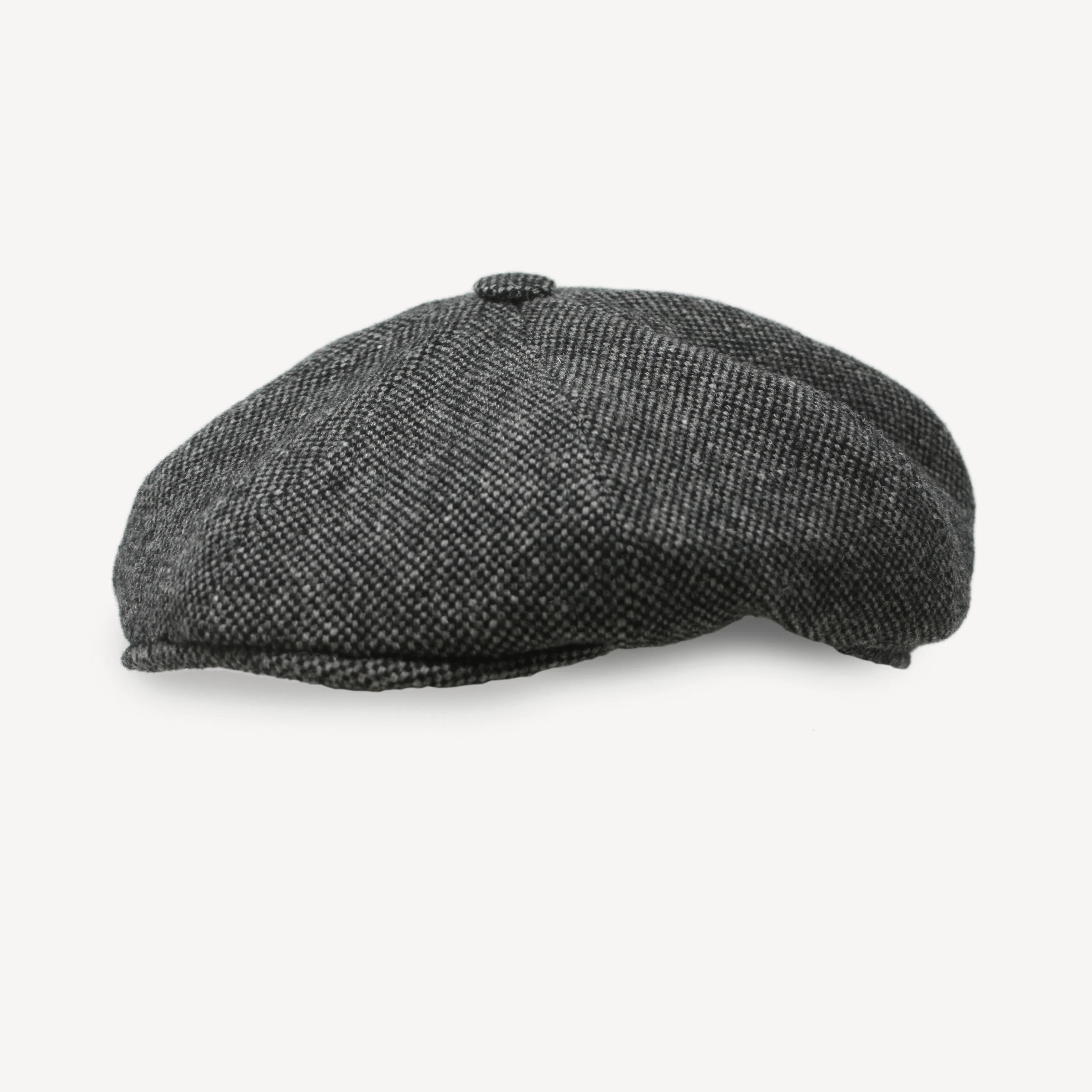 Newsboy Cap - Dark Grey S&P