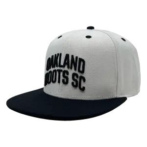 Oakland Roots SC Arched Text Snapback