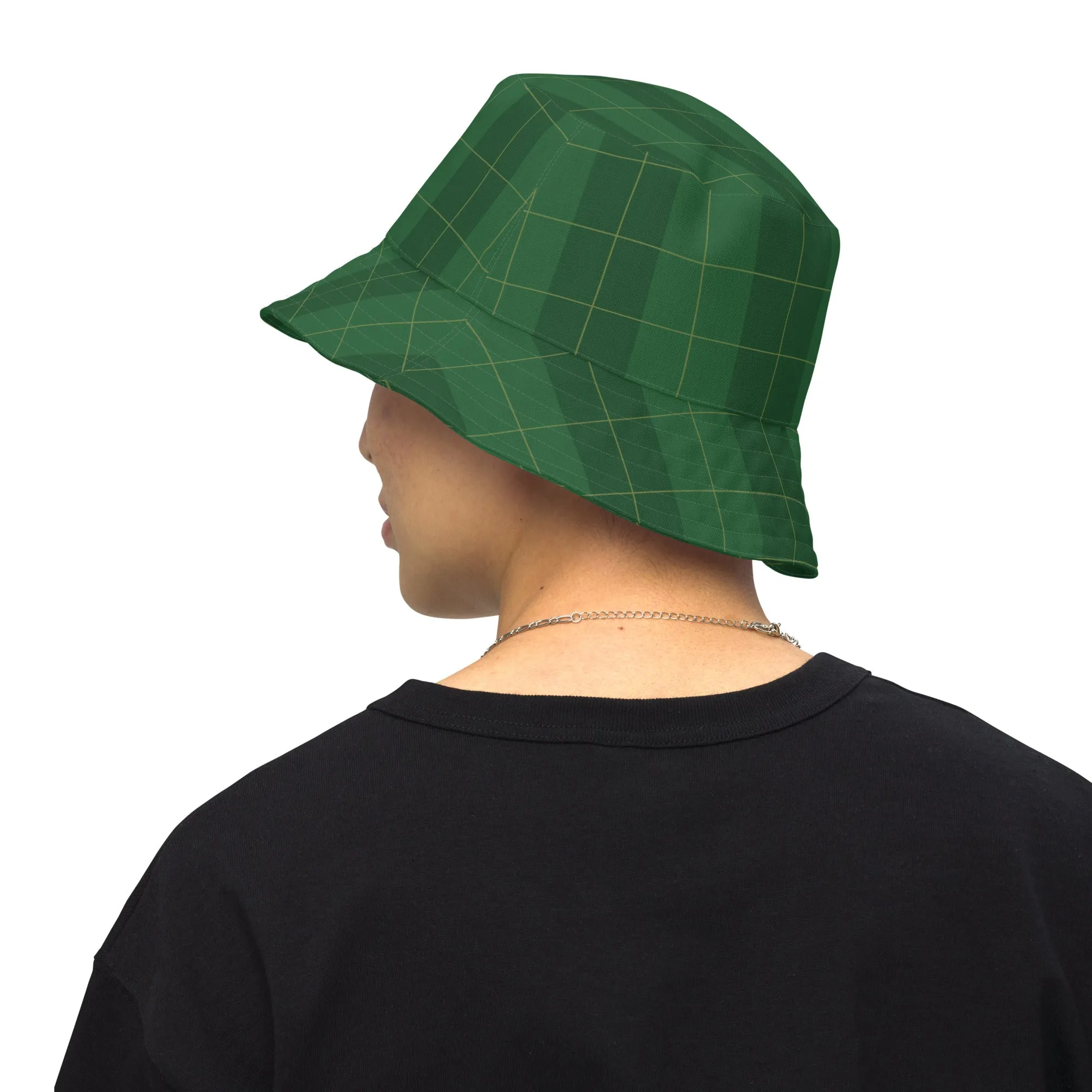 Plaid Perfection with Our Green Plaid Bucket Hat, lioness-love