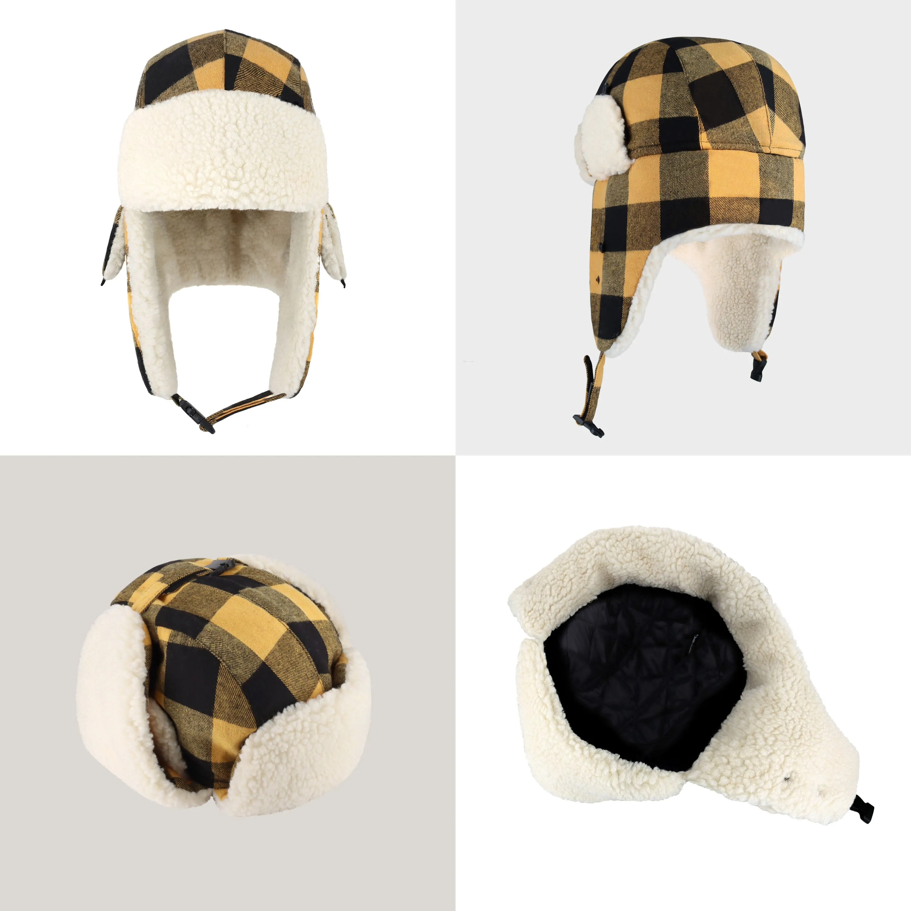 Plaid Trapper Hat