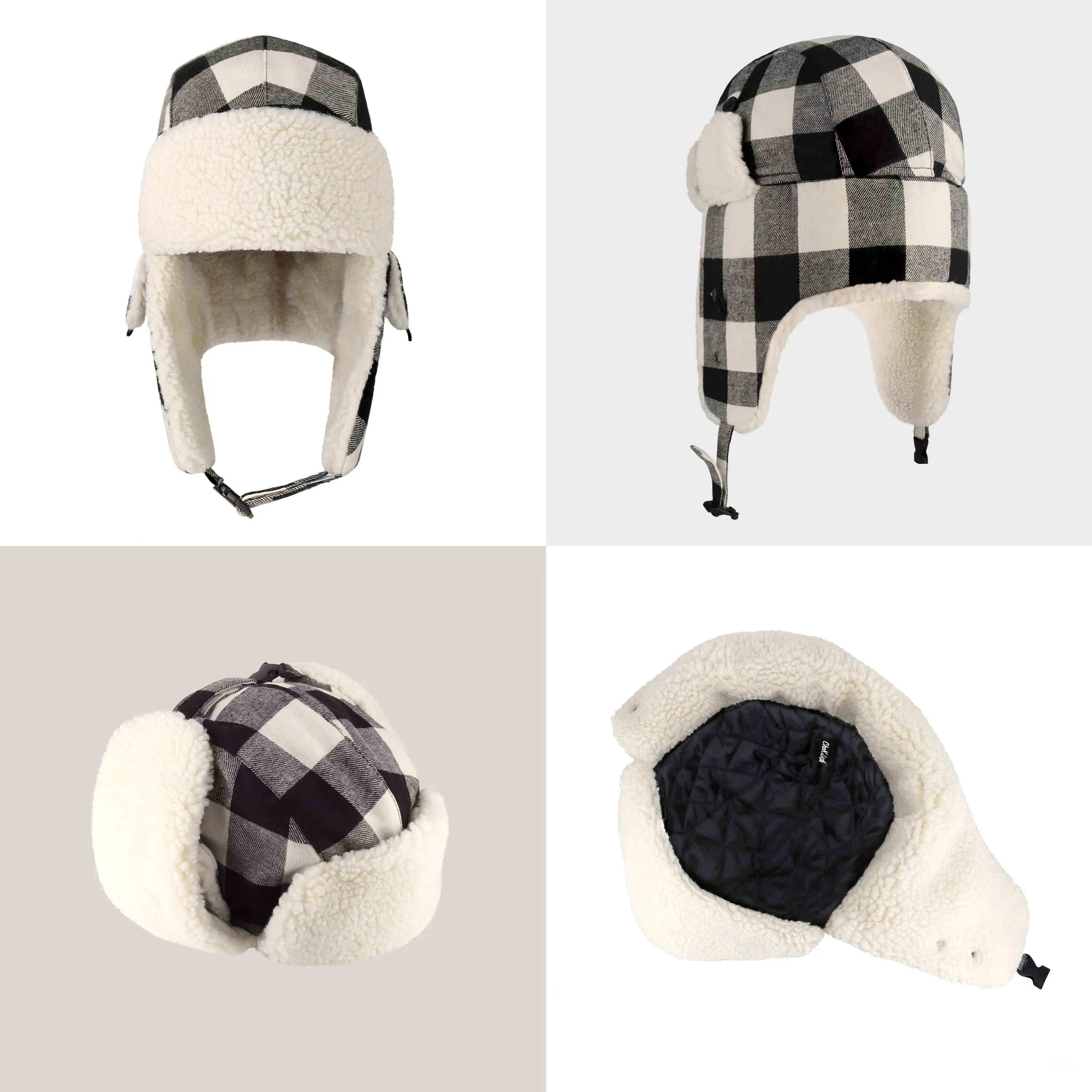 Plaid Trapper Hat