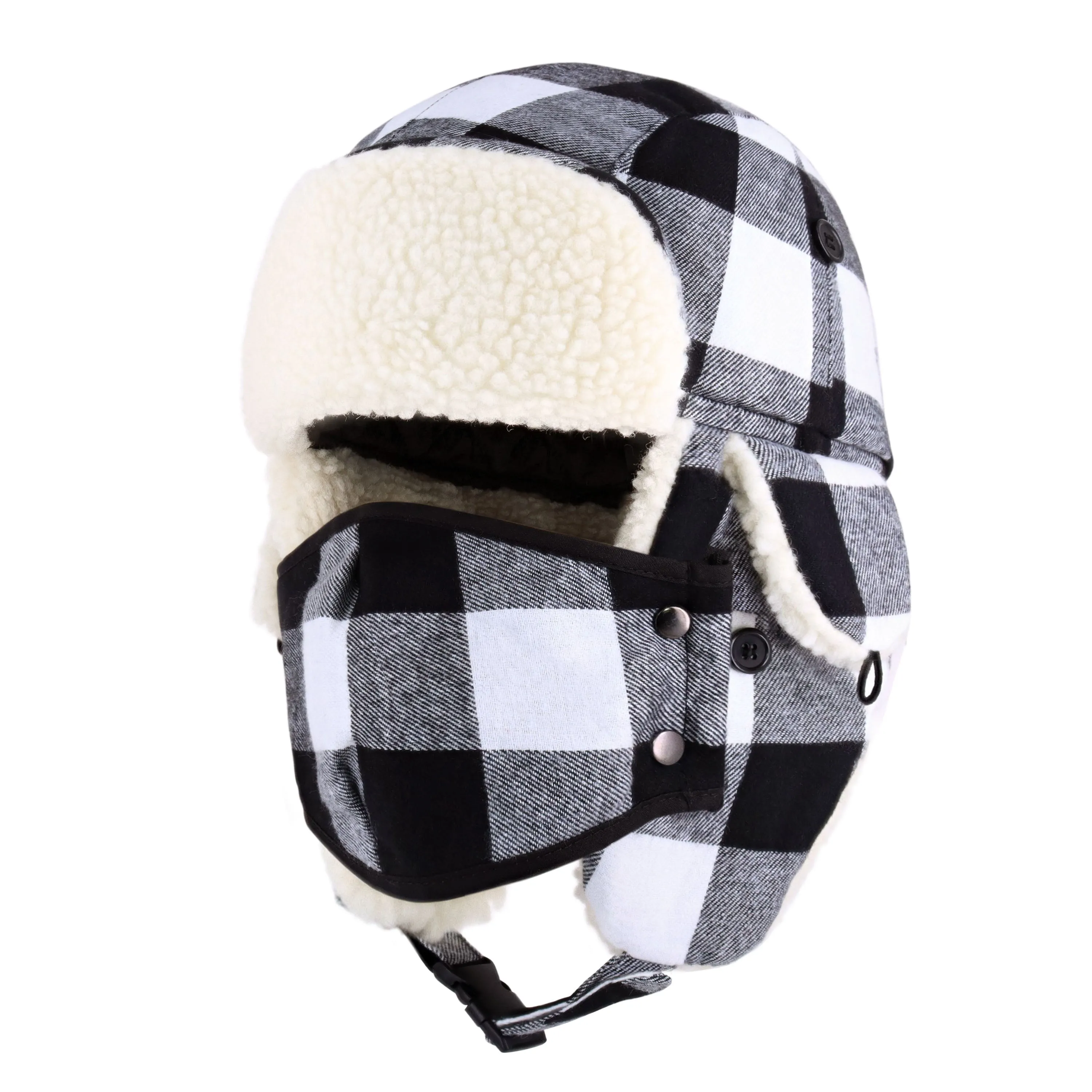 Plaid Trapper Hat