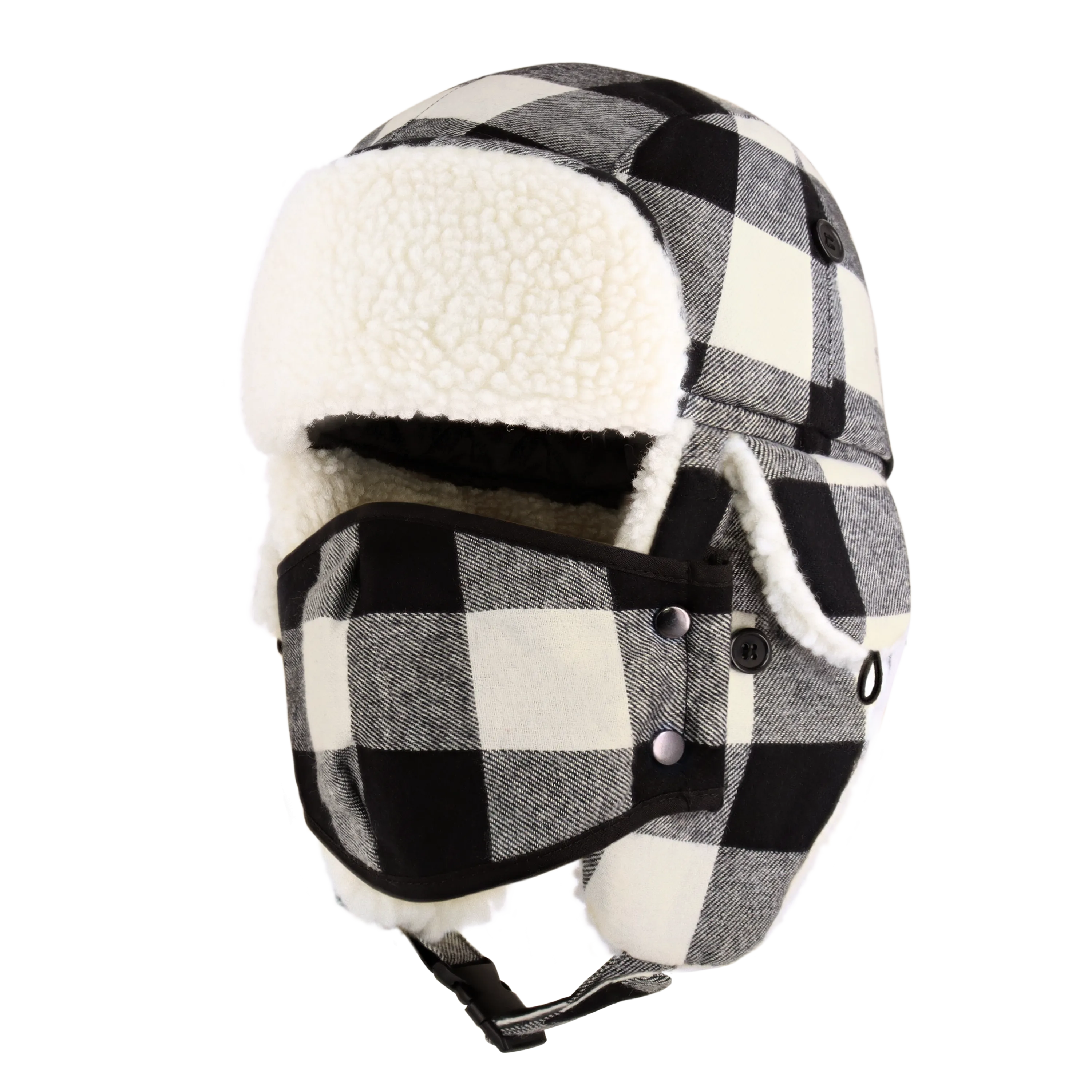 Plaid Trapper Hat