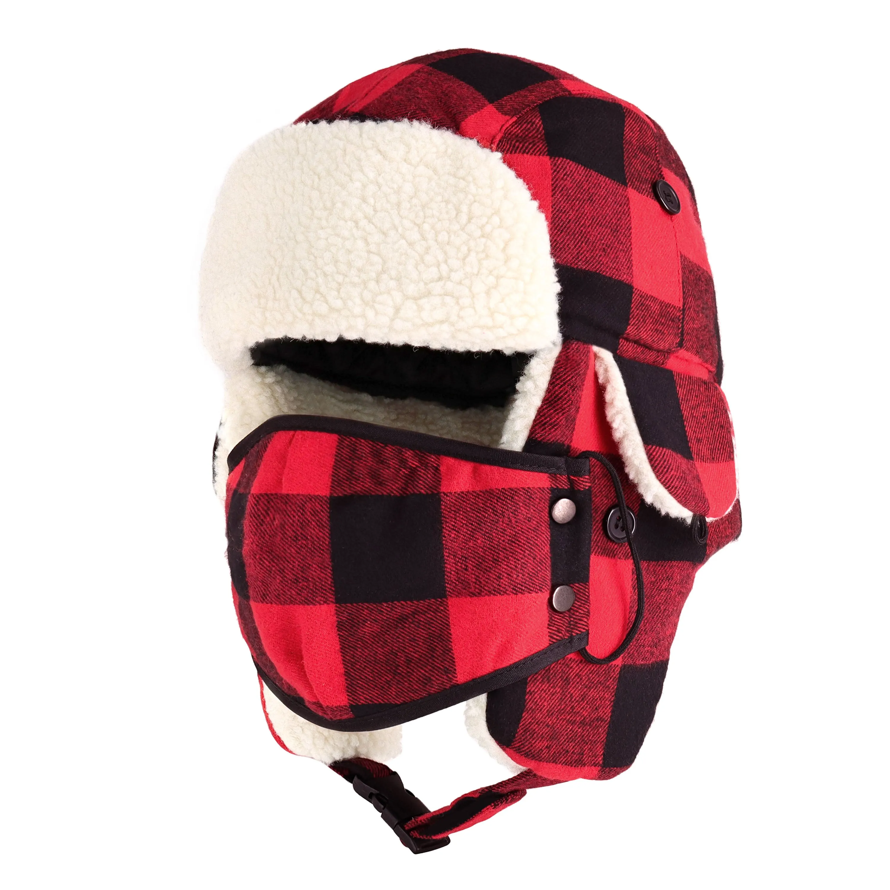 Plaid Trapper Hat