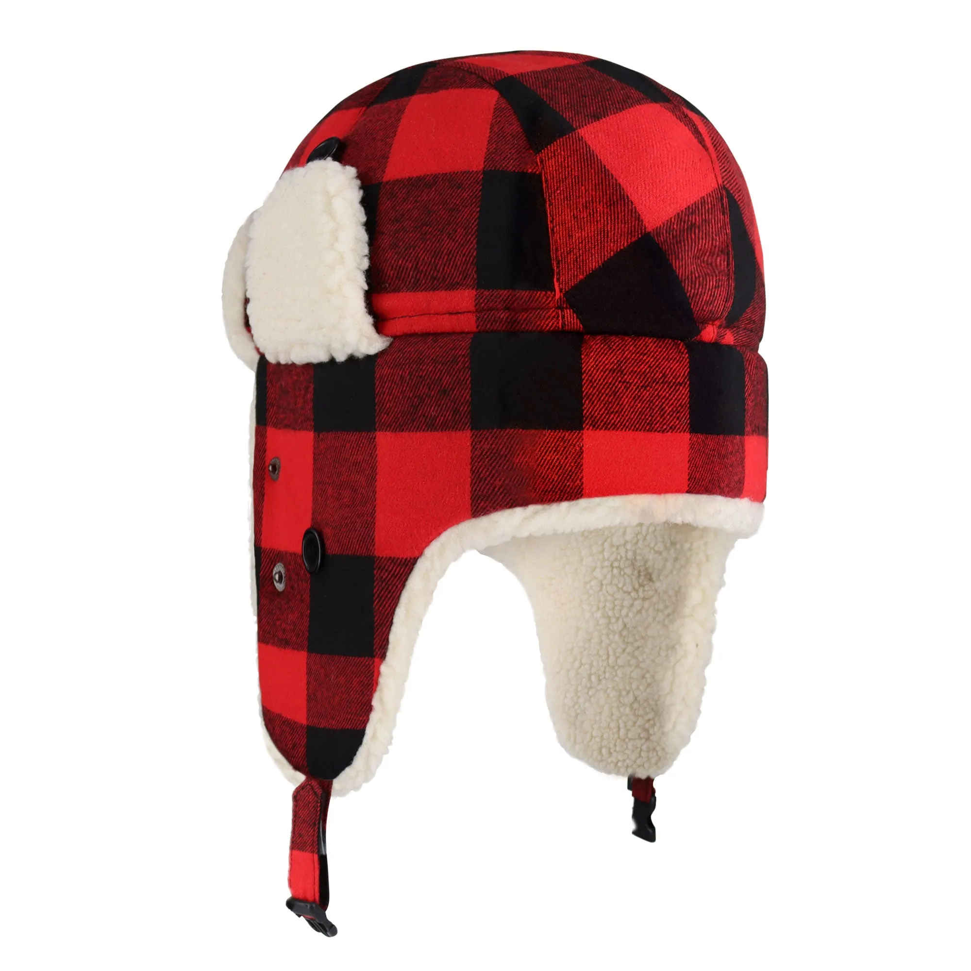 Plaid Trapper Hat