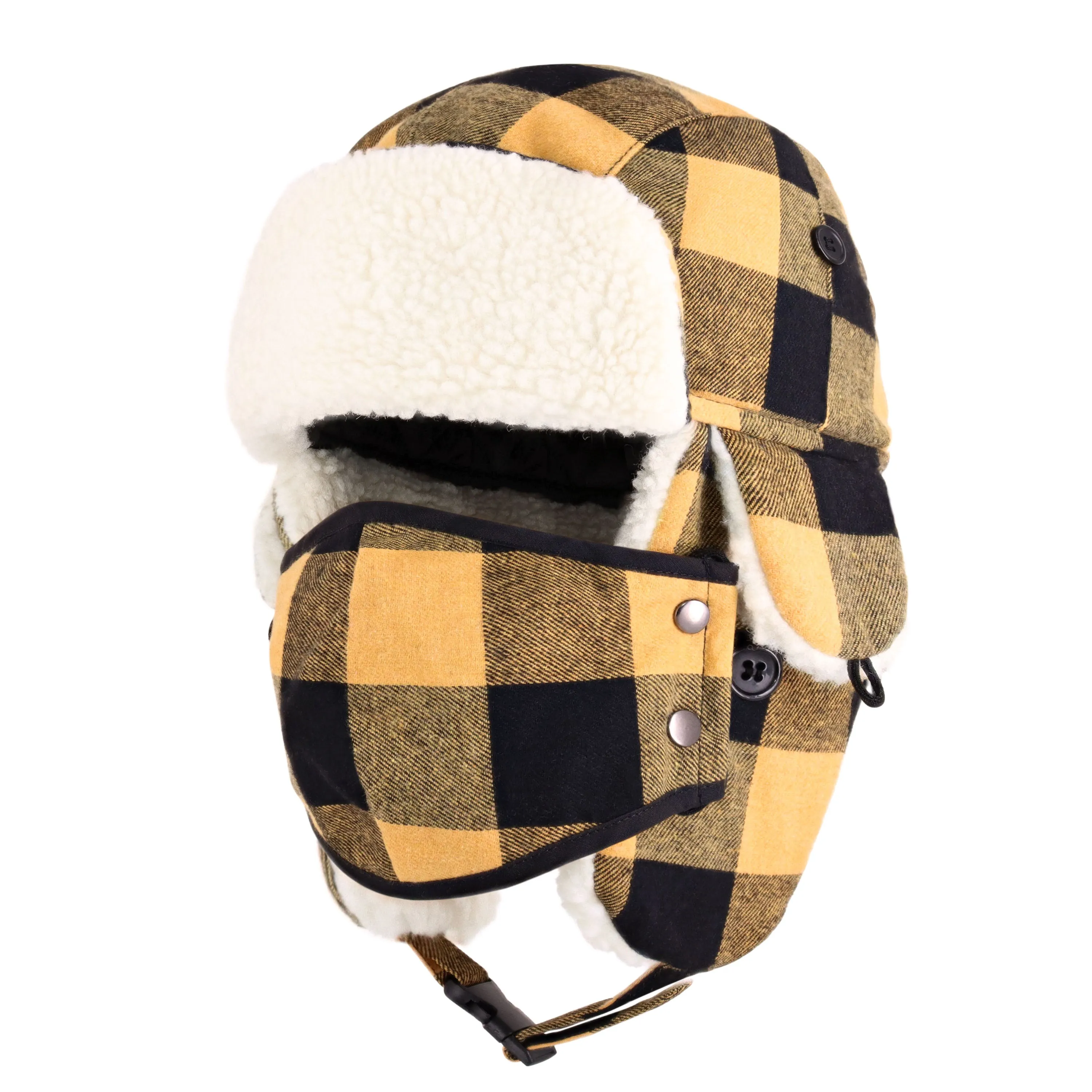 Plaid Trapper Hat