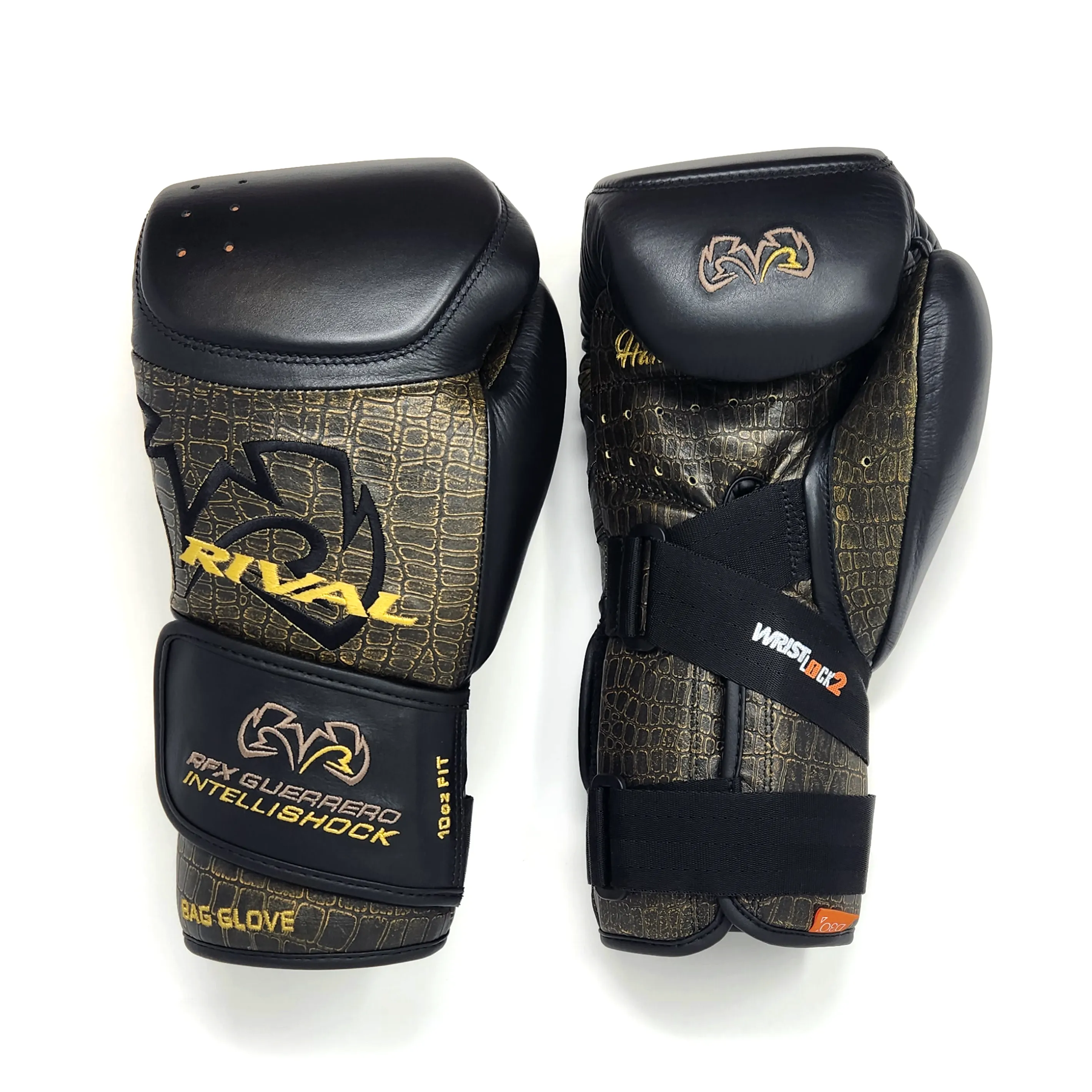 Rival RFX-Guerrero Intelli-Shock Bag Gloves Croc Skin Edition