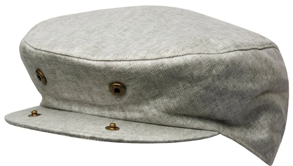 Sakkas Lightweight Linen Unisex Newsboy Cabbie Cap