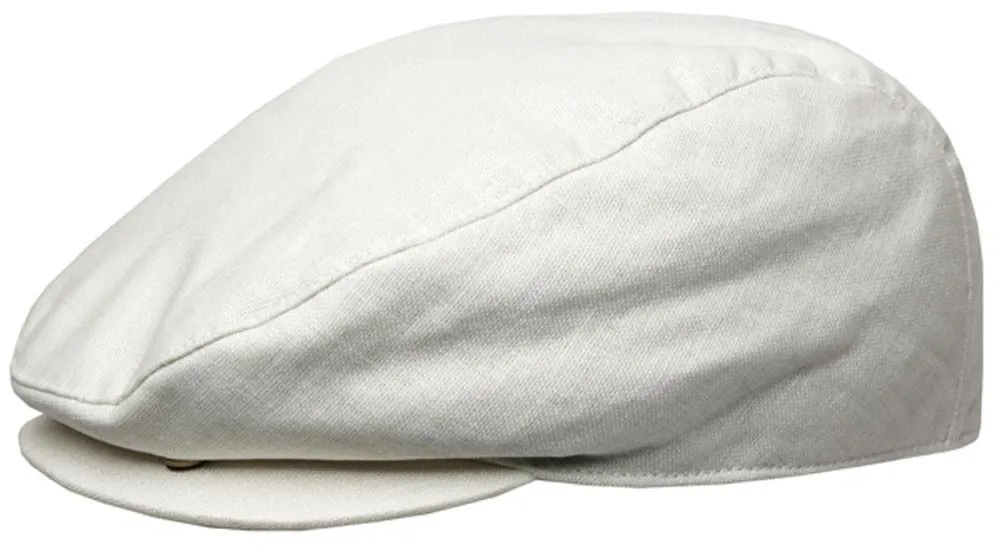 Sakkas Lightweight Linen Unisex Newsboy Cabbie Cap