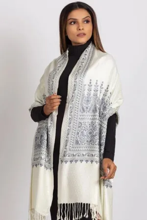 Sevya Embroidered Vimala Shawl #ST-102.2