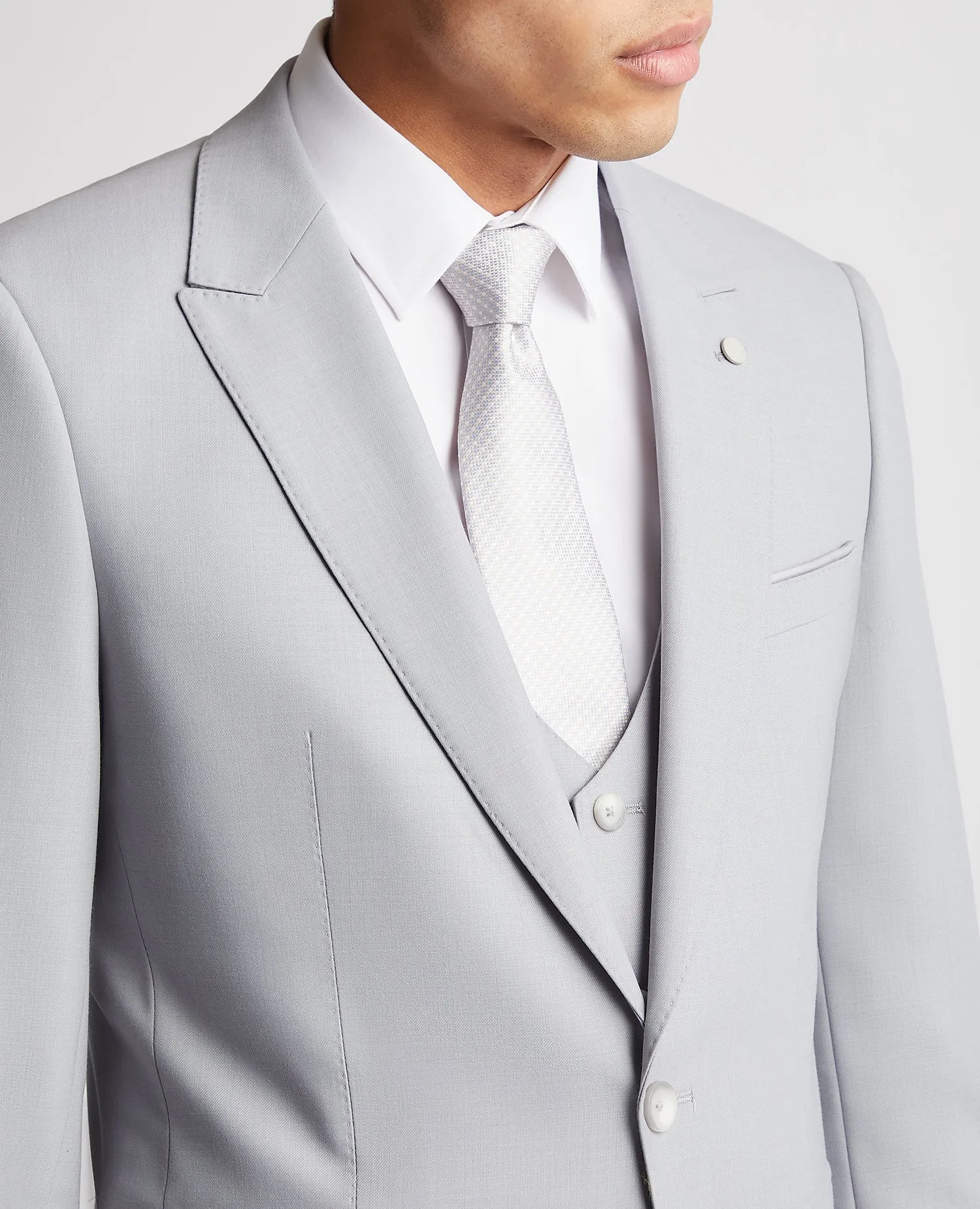 Slim Fit Mix and Match Wool-Blend Suit