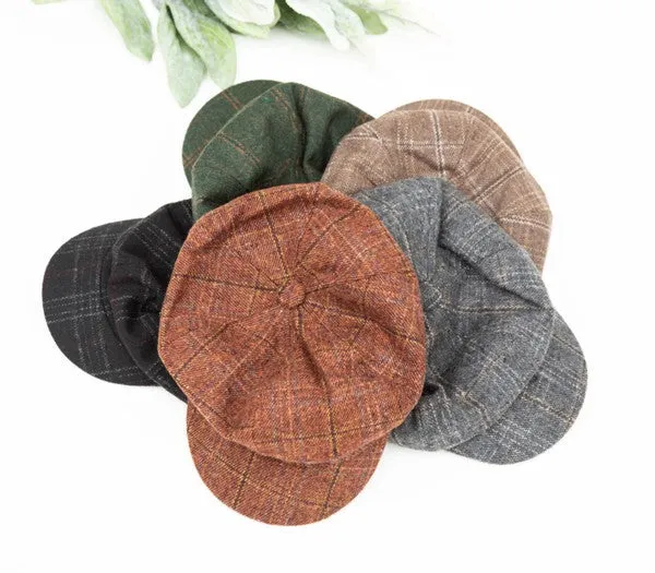 TEEK - Plaid Newsboy Caps