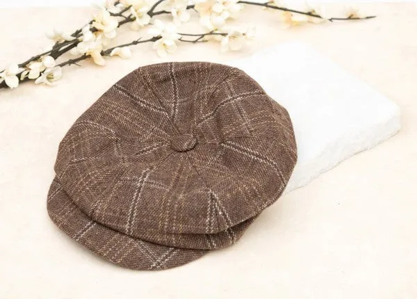 TEEK - Plaid Newsboy Caps