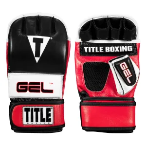 High-Quality TITLE Boxing Gel-Infused Wristband Heavy Bag Gloves