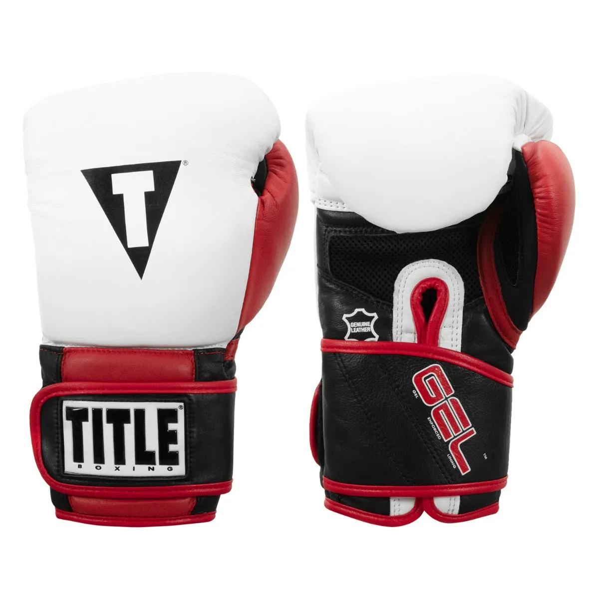 TITLE Boxing Gel Professional Series Training Gloves