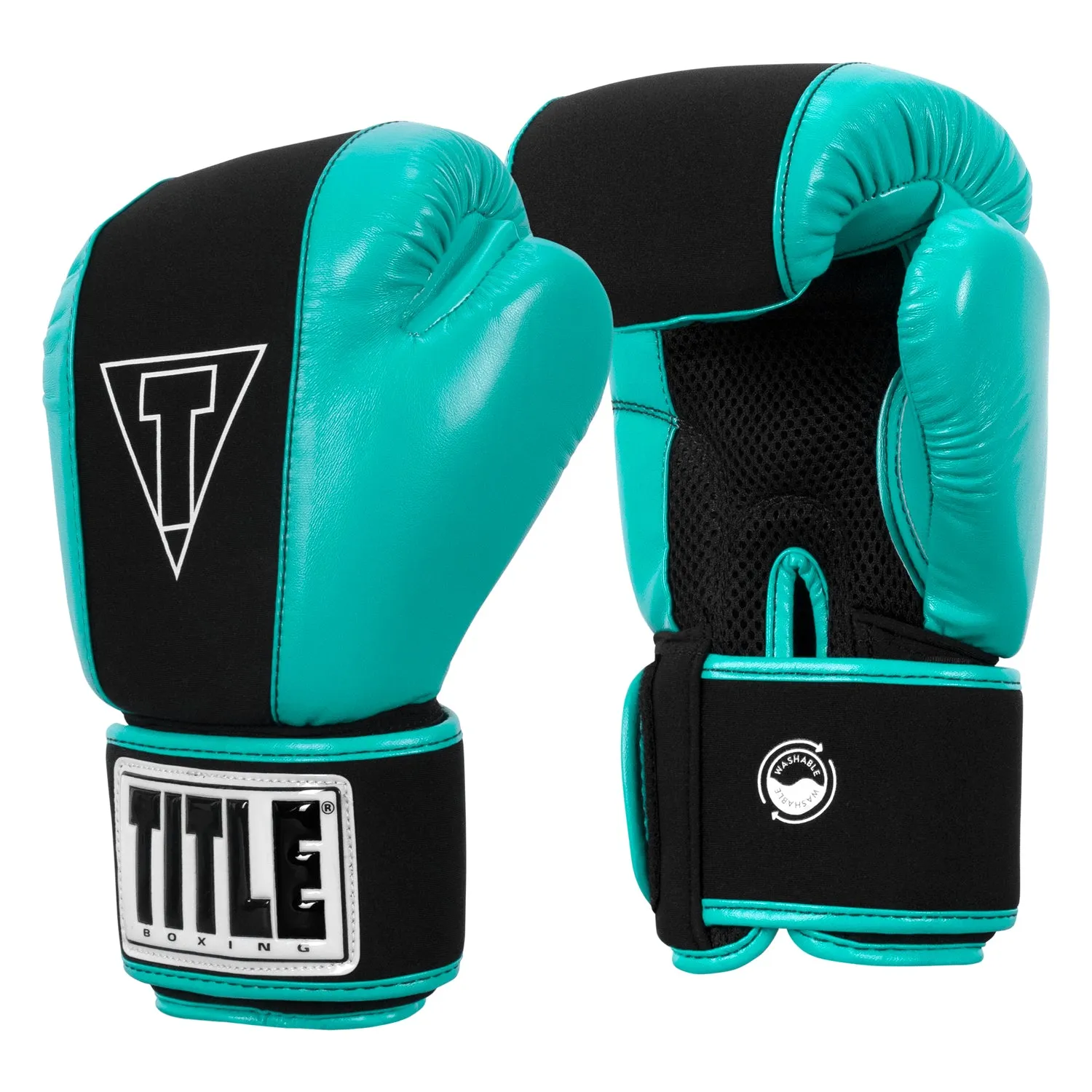 TITLE Boxing Gel Washable Fitness Gloves 3.0