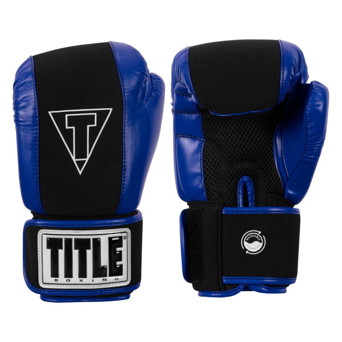 TITLE Boxing Gel Washable Fitness Gloves 3.0