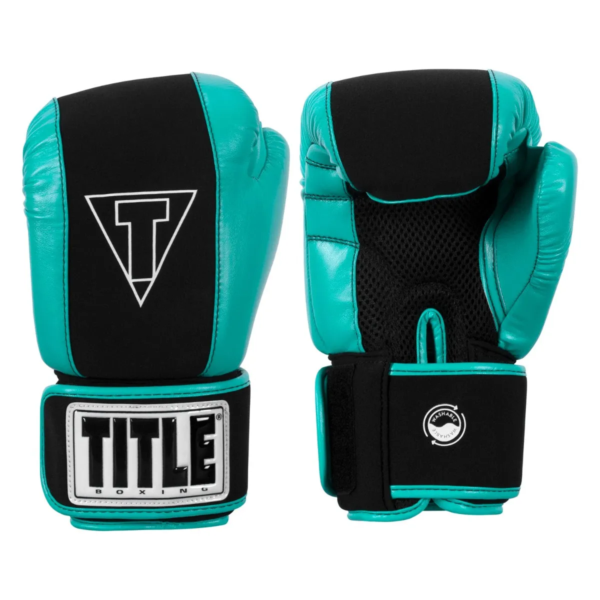 TITLE Boxing Gel Washable Fitness Gloves 3.0