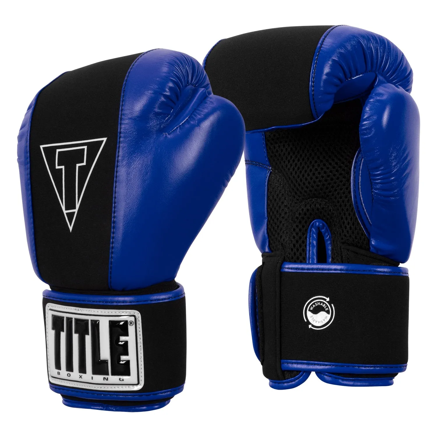 TITLE Boxing Gel Washable Fitness Gloves 3.0