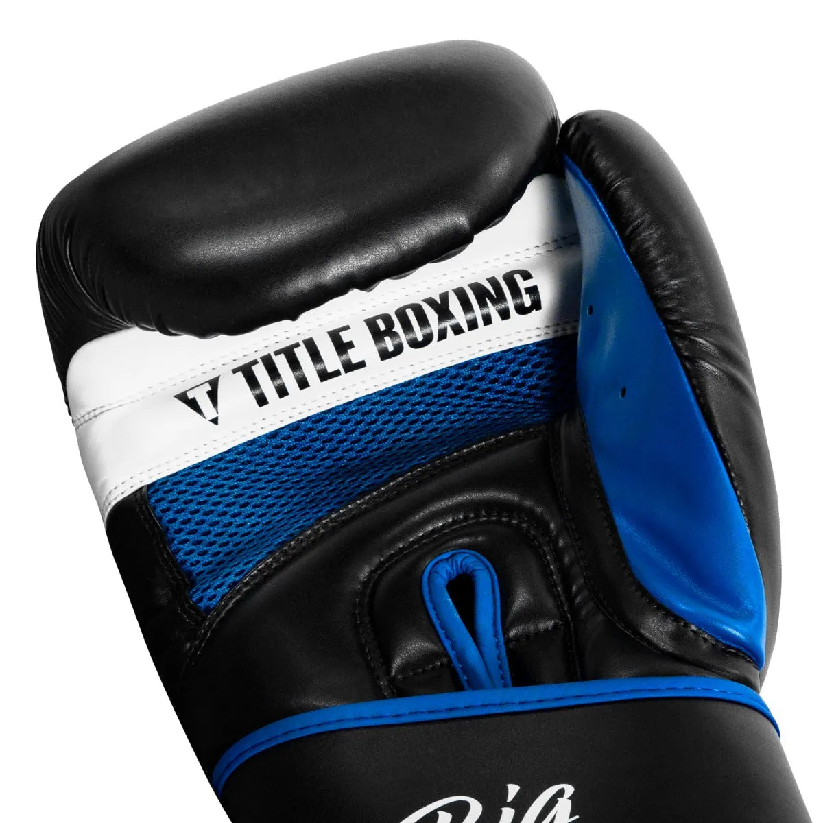 TITLE Boxing Leather Big League Training Gloves