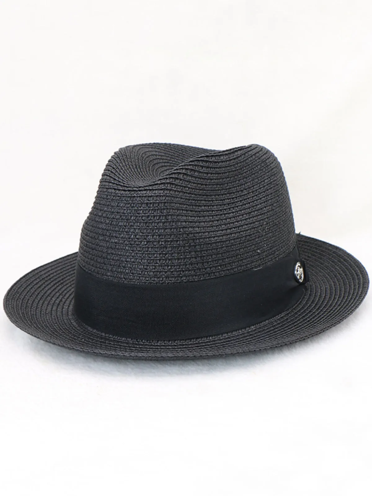 Traveling Curled Brim Top Hat