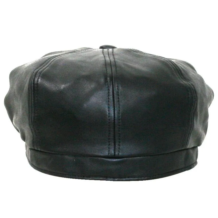 Weston Goatskin 8/4 Newsboy Cap by Levine Hat Co.